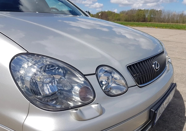 Lexus GS cena 47900 przebieg: 121000, rok produkcji 2002 z Olsztyn małe 497